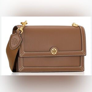 Tory Burch Brown Leather shoulder bag